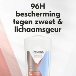 6x Rexona Deodorant Stick Cream Maximum Protection Clean Scent - 38.65 euro