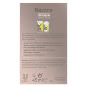 6x Rexona Deodorant Stick Cream Maximum Protection Stress Control - 23.98 euro