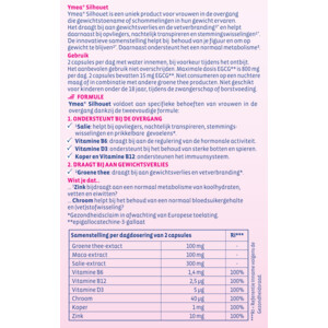 3x Ymea Overgang Silhouet - 55.65 euro