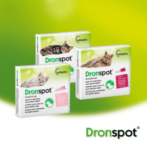 Dronspot Spot On Kat Ontwormingsdruppels Kat 5 - 8 kg 2 pipetten