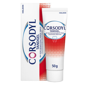 Corsodyl Tandgel - 8.25 euro