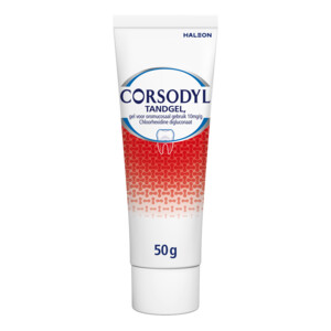 Corsodyl Tandgel - 8.25 euro