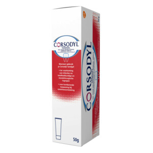 Corsodyl Tandgel - 8.25 euro
