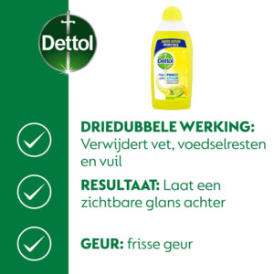 Dettol Power & Fresh Allesreiniger Citrus - 1.79 euro