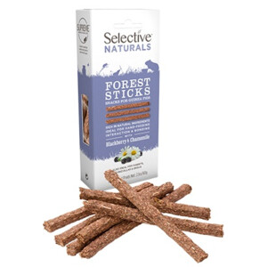 4x Supreme Selective Naturals Snack Forest Sticks