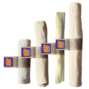 BF Petfood Dental Rol Rawhide Medium 