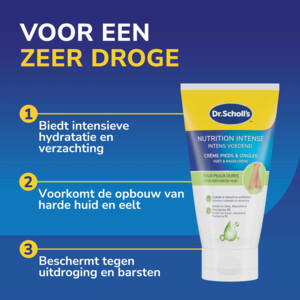 Dr. Scholl's Voet & Nagelcrème Intens Voedend - 7.49 euro