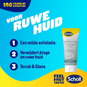 Dr. Scholl's Voeten Scrubcrème Polish & Glow - 5.99 euro