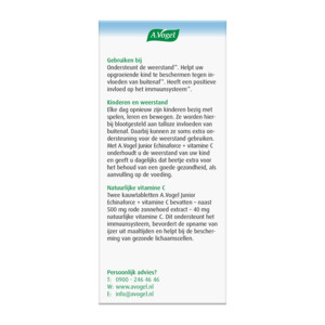 A.Vogel Junior Echinaforce met Vitamine C - 8.79 euro
