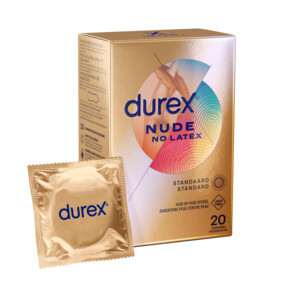 2x Durex Condooms Nude Latex Vrij - 43.03 euro