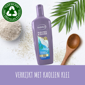 Andrélon Shampoo Klei Fris & Zuiver - 3.99 euro