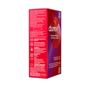 Durex Condooms Thin Feel met Extra Glijmiddel - 12.05 euro