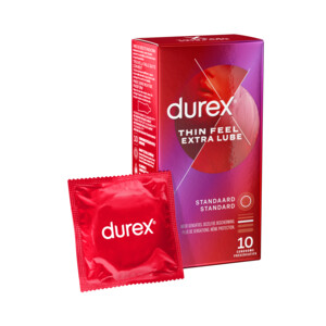Durex Condooms Thin Feel met Extra Glijmiddel - 12.05 euro