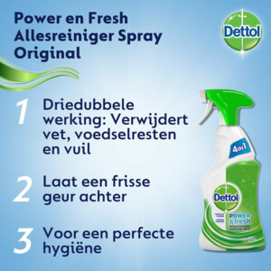 Dettol Allesreiniger Spray Power & Fresh Original - 3.75 euro