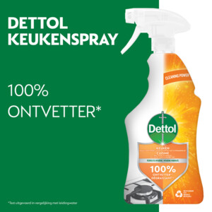 Dettol Power Keukenreiniger Spray - 4.49 euro