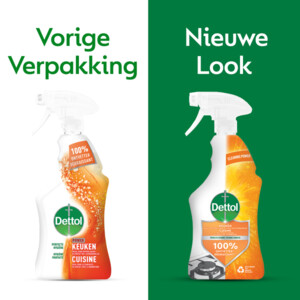 6x Dettol Power Keukenreiniger Spray - 22.69 euro
