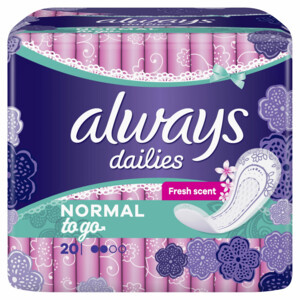 3x Always Inlegkruisjes To Go Single Pack - 6.23 euro