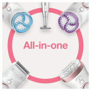 Braun Silk-épil 9 9-980 Epilator Wit / Roségoud - 146.99 euro