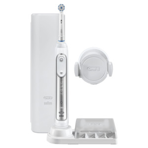 3x Oral-B Elektrische Tandenborstel Sensitive Genius 8000n Silver (Eb60)   Prh - 259.2 euro