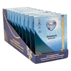10x Renske Vers Gestoomd Complete Menu Hondenvoer Nat Oceaanvis