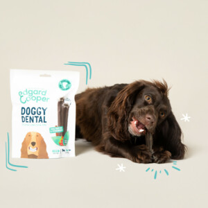 Edgard & Cooper Doggy Dental Sticks Aardbei - Frisse Muntolie - 7.09 euro