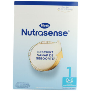 Hero Nutrasense Zuigelingenmelk 1 (0-6 mnd) - 12.95 euro
