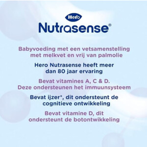 Hero Nutrasense SensiSoft 1 Zuigelingenmelk (0-6 mnd) - 18.69 euro
