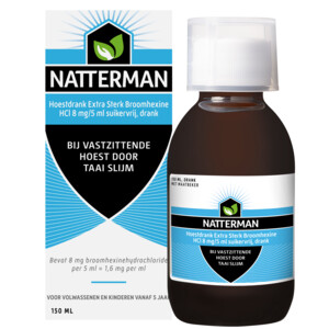 Natterman Broomhexine Extra Sterk - 8.95 euro