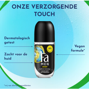 6x Fa Men Deodorant Roller Sport - 7.99 euro