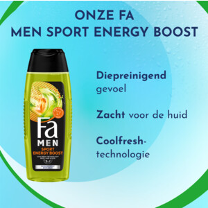 6x Fa Men Douchegel en Shampoo Sport - 14.89 euro