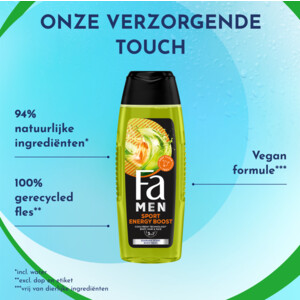 6x Fa Men Douchegel en Shampoo Sport - 14.89 euro