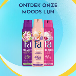 6x Fa Deodorant Spray Divine Moments - 16.55 euro