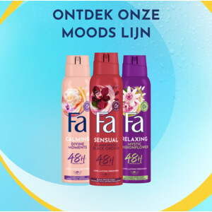 6x Fa Deodorant Spray Glamorous Black Orchid - 18.19 euro