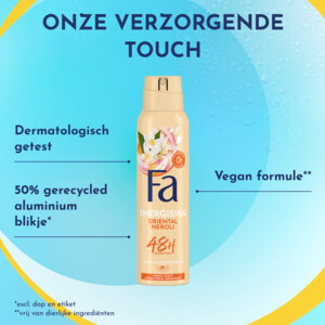 6x Fa Deodorant Spray Oriental Neroli - 14.29 euro