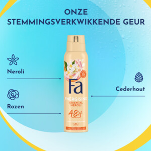6x Fa Deodorant Spray Oriental Neroli - 14.29 euro