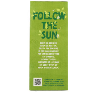 Zonnatura Groene Thee Bio Gingseng - 2.39 euro