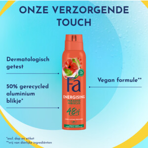 6x Fa Deodorant Spray Paradise Hibiscus - 16.75 euro