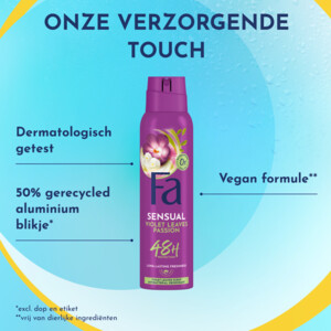 6x Fa Deodorant Spray Violet Leaves Passion - 16.45 euro