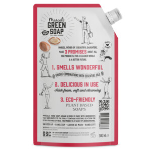 Marcel's Green Soap Handzeep Argan & Oudh Navul Stazak - 4.79 euro