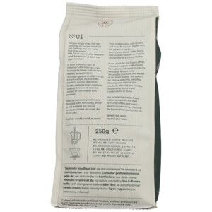 3x Simon Levelt Koffie Organico Dolce - 23.8 euro