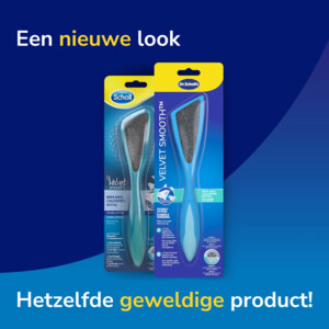 6x Dr. Scholl's Velvet Smooth Voetvijl Diamantkristallen - 35.95 euro