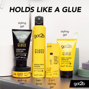 6x Got2b Ultra Glued Indestructible Styling Gel - 26.89 euro