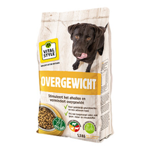 Vitalstyle Hondenvoer Overgewicht 1,5 kg