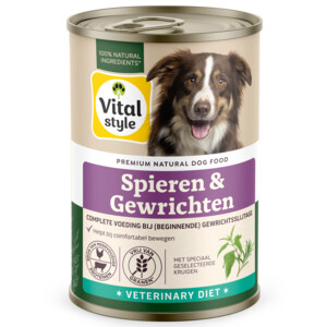 Vitalstyle Hondenvoer Blik Spier & Gewrichten 400 gr