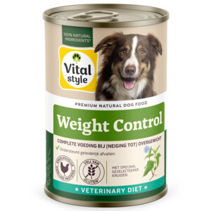 Vitalstyle Hondenvoer Blik Overgewicht 400 gr