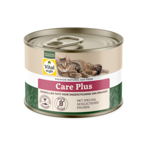 Vitalstyle Kattenvoer Blik Care Plus 200 gr