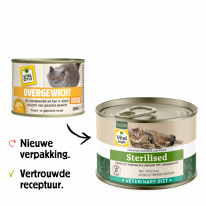 Vitalstyle Kattenvoer Blik Overgewicht - 2.69 euro