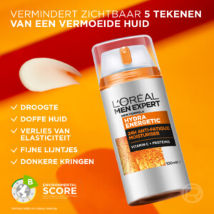 L'Oréal Men Expert Hydra Energetic Hydraterende Dagcrème - 28.99 euro