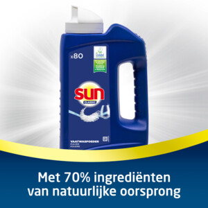 6x Sun Vaatwaspoeder Normaal 1,39 kg - 44.85 euro