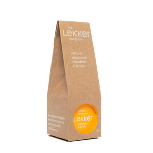 The Lekker Company Deodorant Mandarijn en Citroen - 8.69 euro